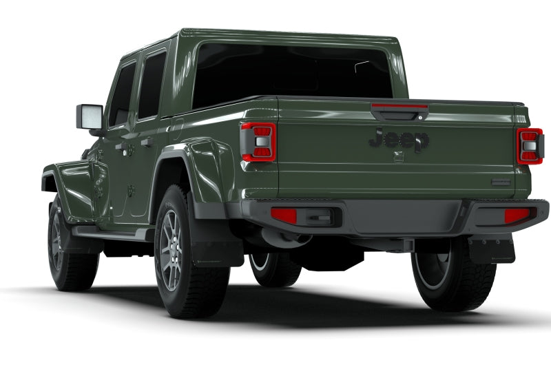 Rally Armor 19-22 Jeep Gladiator Black Mud Flap w/ Metallic Black Logo MF84-BLK-MBK MF84-BLK-MBK User 1