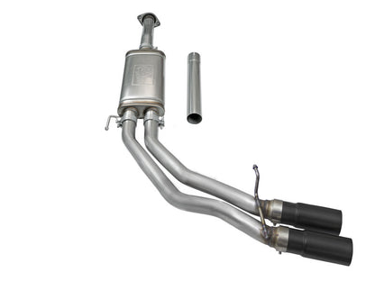 aFe Cat Back Exhaust Black - Ford F-150 15-16 49-43081-B Photo - Unmounted