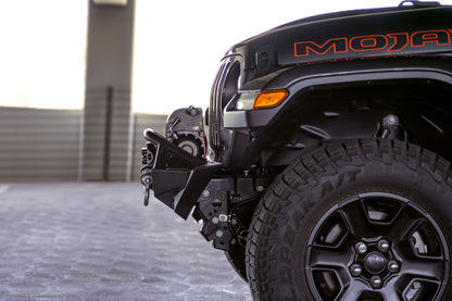 DV8 Offroad 07-23 Jeep Wrangler JK/JL & Gladiator JT FS-1 Series Stubby Front Bumper FBJL-11 FBJL-11 Photo - Unmounted