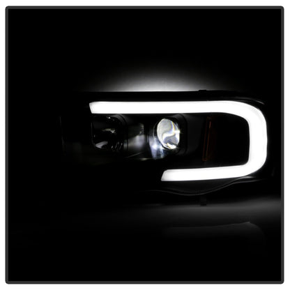 Spyder Dodge Ram 1500 02-05/Ram 2500/3500 03-05 High-Power LED Headlights - Black PRO-YD-DR02V2PL-BK 5088079 5088079 Photo - Unmounted