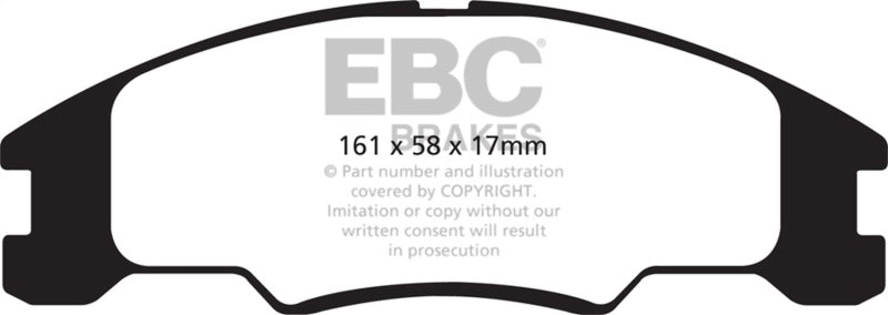 EBC Disc Brake Pad Set DP41822R Photo - Primary