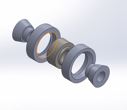 SPL Part S550 Mustang Rear Toe Arm Bushing SPL RTAB S550 Photo - out of package