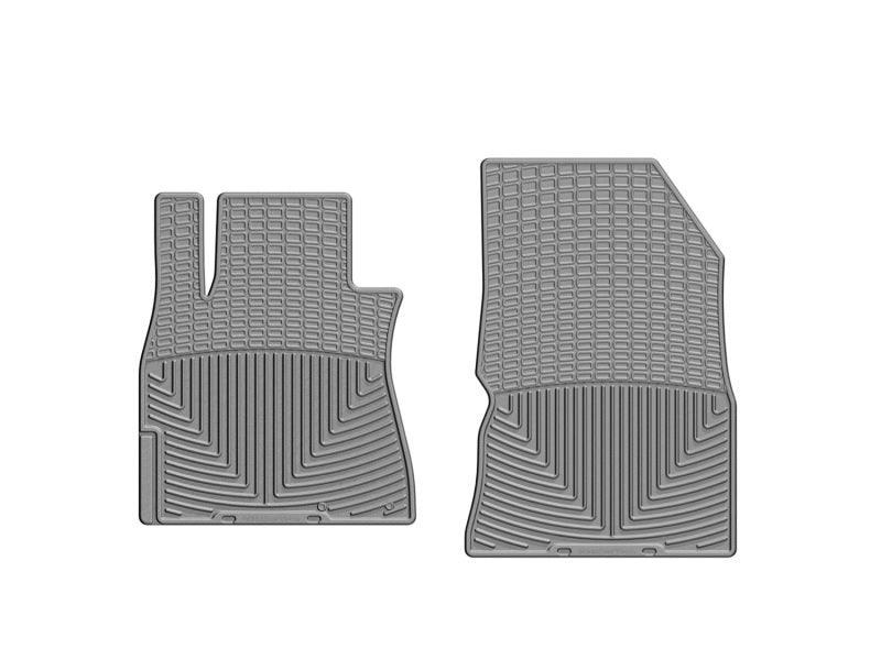 WeatherTech WT Rubber Mats - Front - Grey Floor Mats Floor Mats - Rubber main image