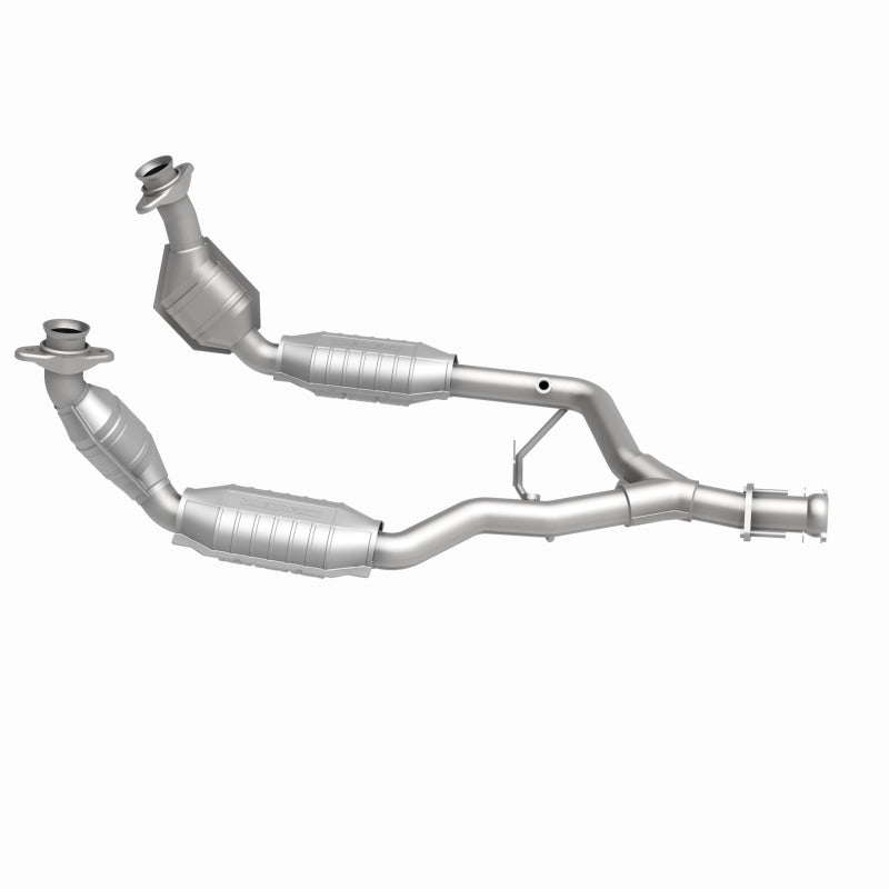 MagnaFlow Ford Mustang HM Grade Federal / EPA Compliant Direct-Fit Catalytic Converter 93344 360 Degree Image Set