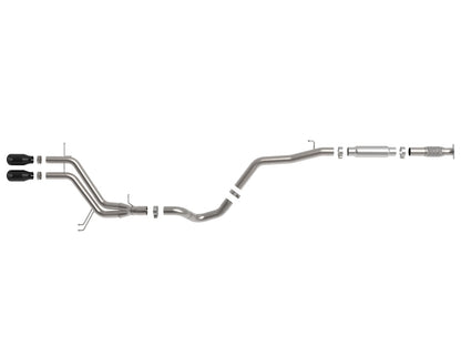 aFe Takeda 2-1/2in to 3in SS-304 Cat-Back Exhausts w/ Black Tip 13-17 Hyundai Veloster L4-1.6L 49-37018-B 49-37018-B Photo - Unmounted