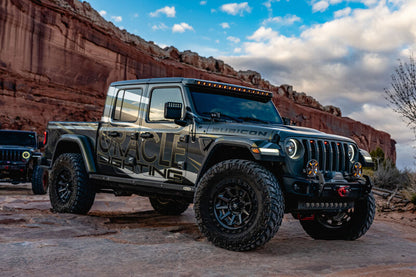 ORACLE Lighting Oracle Jeep Wrangler JL/Gladiator JT Integrated Windshield LED Light Bar System 5917-023 5917-023 Photo - lifestyle view