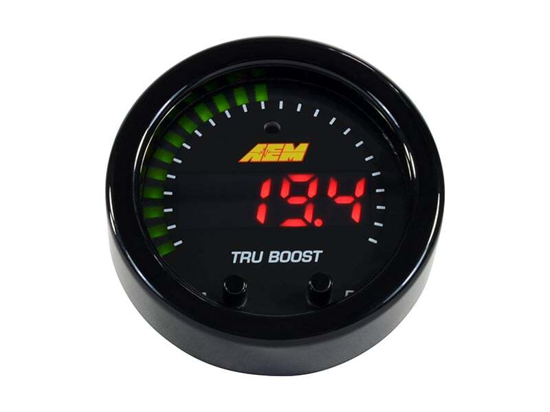 AEM X-Series Tru-Boost Controller Gauge w/ Boost Control Solenoid 80PSIg Internal MAP Sensor 30-0352 30-0352 Photo - out of package