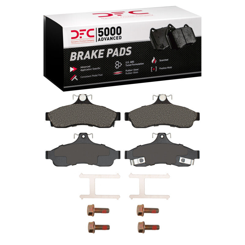 DFC DFC 5000 Advanced Semi Met Brake Pads Brakes, Rotors & Pads Brake Pads - OE main image