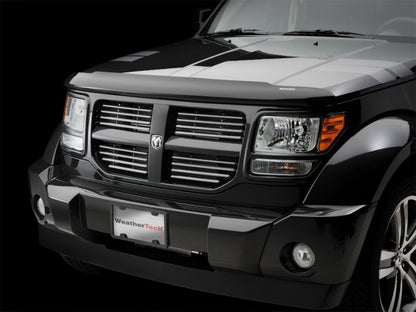 WeatherTech 87-06 Jeep Wrangleer Stone and Bug Deflector - Dark Smoke 50225 50225 Photo - Primary