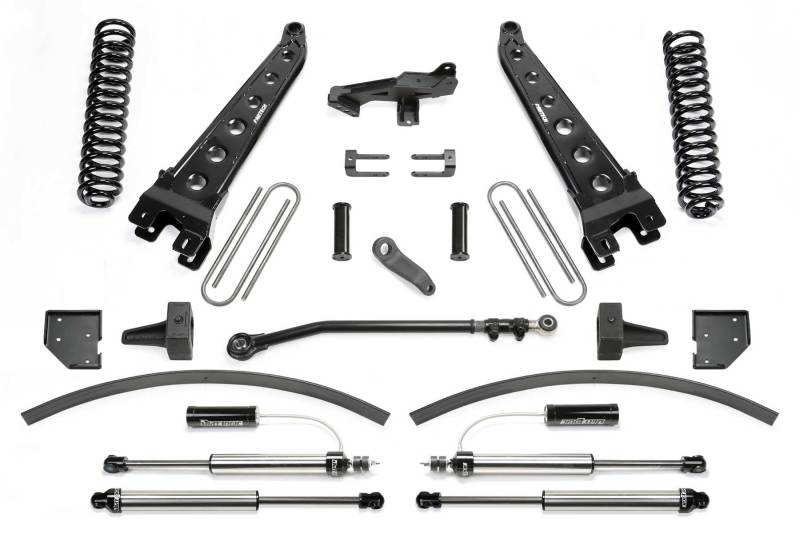 Fabtech 8" Radius Arm System w/ Front Dirt Logic 2.25 Resi Shocks & Rear Dirt K2297DL Photo - Primary