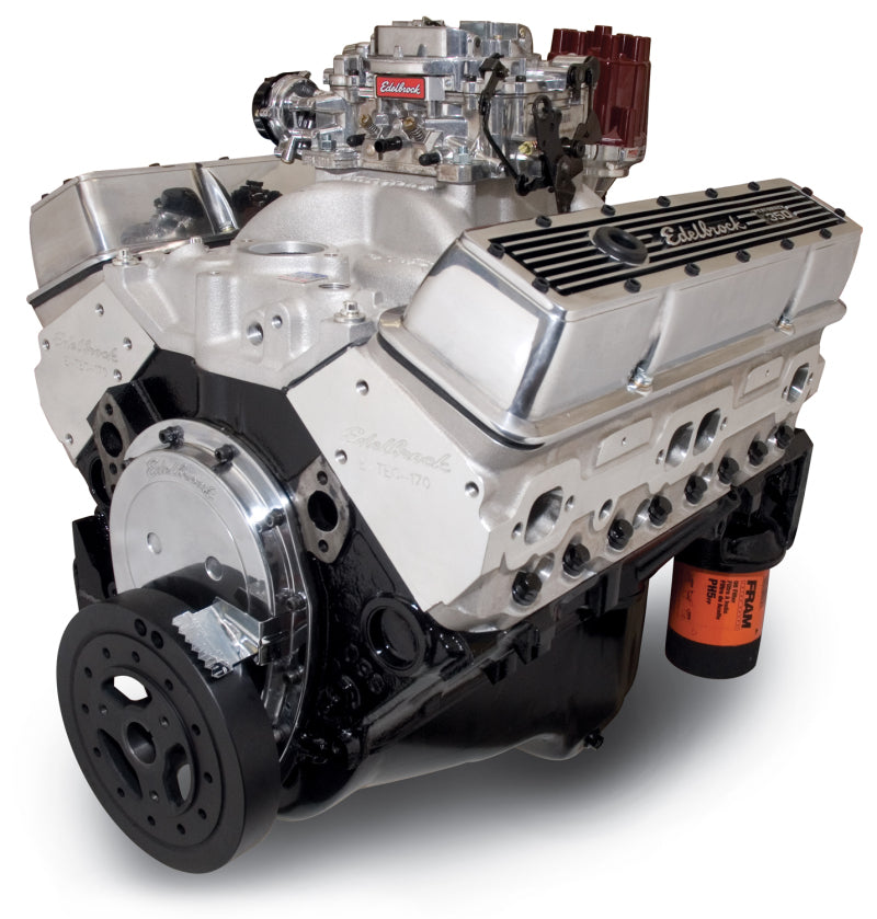 Edelbrock Crate Engine Edelbrock 9 0 1 Performer E-Tec No Water Pump As Cast 46400 46400 Photo - Unmounted