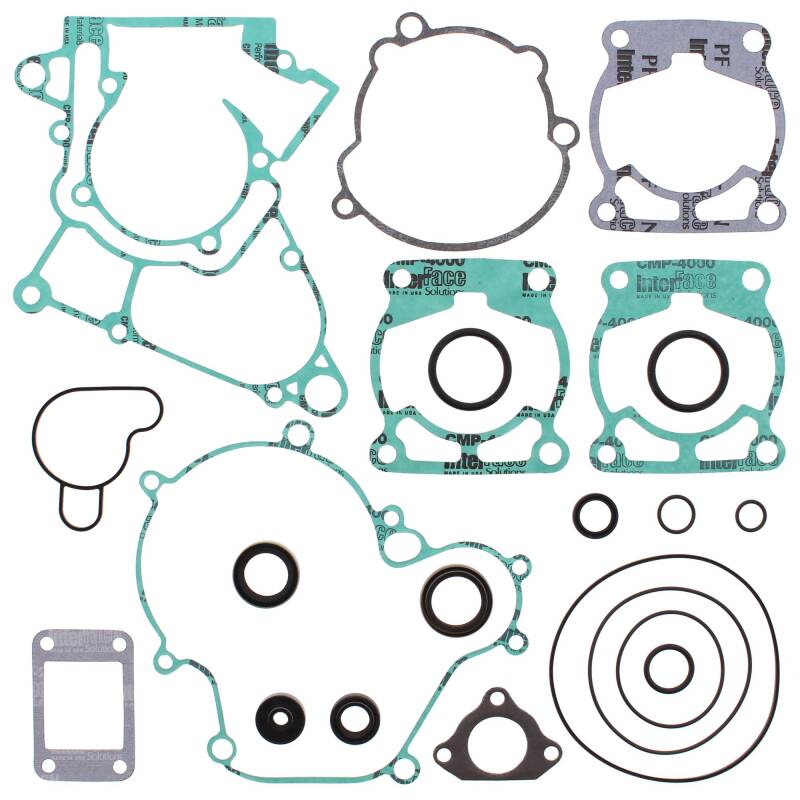 Vertex Pistons Vertex Gaskets 21-23 Gas-Gas MC 50 Complete Gasket Kit w/ Oil Seals 811337 811337 Photo - Primary