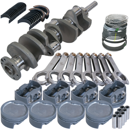 Eagle Ford Big Block Forged 4340 4.39in Bore 4.3in Stroke -38cc Inv Dome Pistons Rotating Assy 15010030 15010030 Photo - Primary