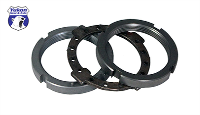Yukon Gear & Axle Yukon Gear Dana 30 / 44 Spindle Nut and Washer Kit Replacement AK D44-NUTS-CJ AK D44-NUTS-CJ Photo - Primary