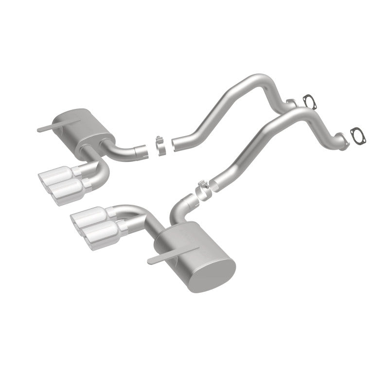 MagnaFlow Chevrolet Corvette Street Series Axle-Back Performance Exhaust System 16732 360 Degree Image Set