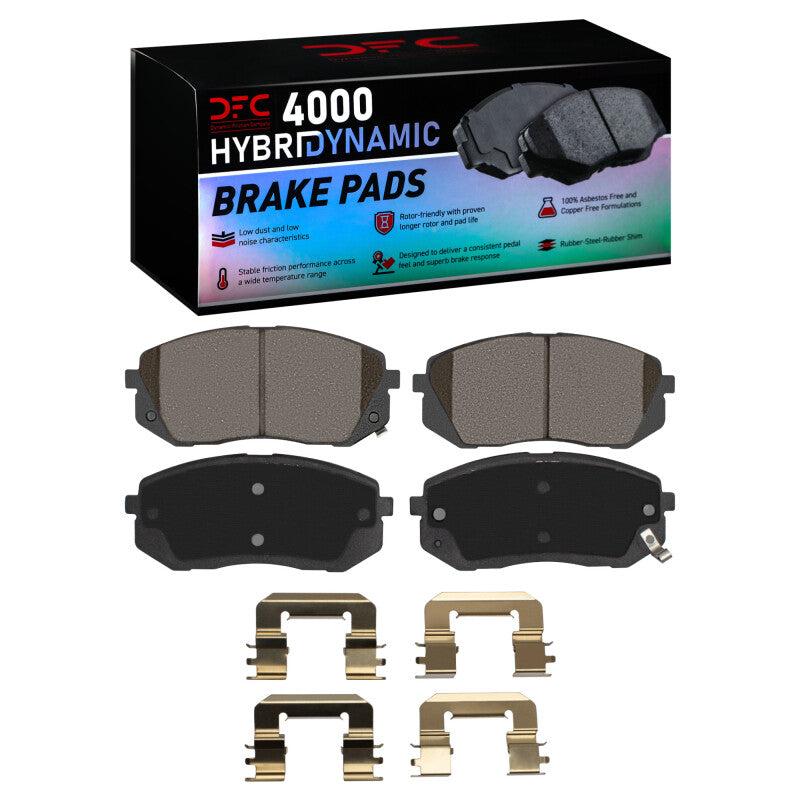DFC DFC 4000 HybriDynamic Brake Pads Brakes, Rotors & Pads Brake Pads - OE main image