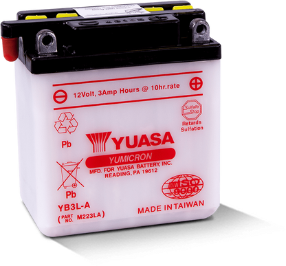 Yuasa Battery Yuasa YB3L-B Yumicron 12 Volt Battery YUAM223LB YUAM223LB User 1