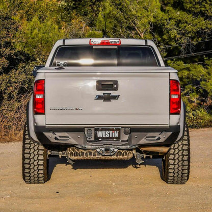 Westin 15-22 Chevrolet/GMC Colorado/Canyon Pro-Series Rear Bumper - Textured Black 58-421055 58-421055 Photo - Mounted