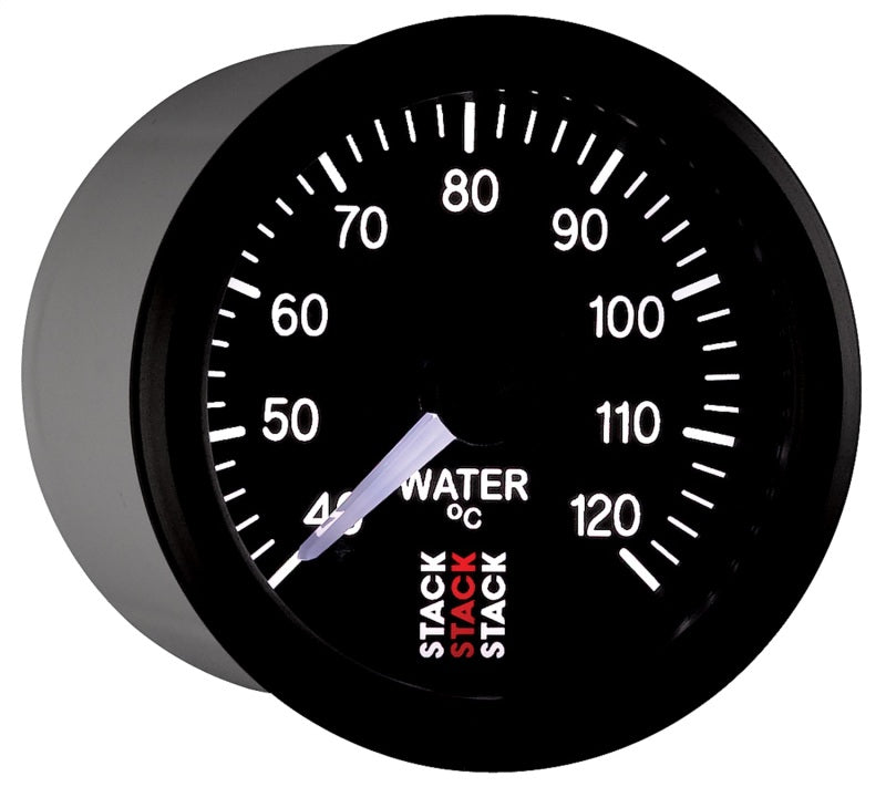 Autometer Stack 52mm 40-120 Deg C 1/8in NPTF Male Pro Stepper Motor Water Temp Gauge - Black ST3307 ST3307 User 6