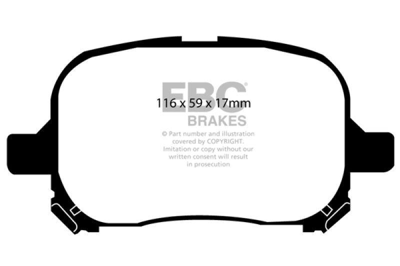 EBC Disc Brake Pad Set DP61133 Photo - Primary