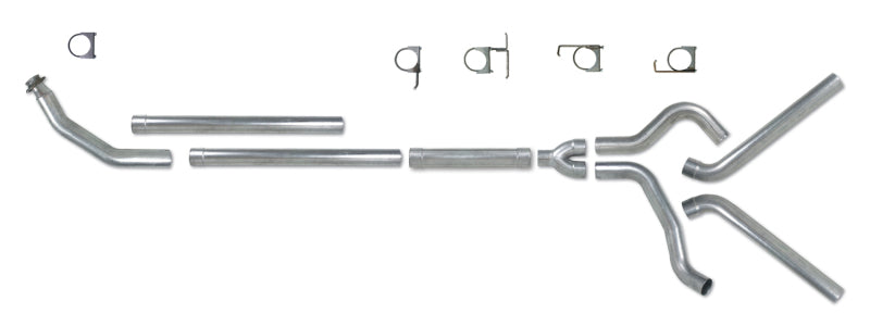 Diamond Eye Performance Diamond Eye KIT 4in TB MFLR RPLCMENT PIPE DUAL AL: 94-02 DODGE CUMMINS 5.9L K4214A-RP K4214A-RP Photo - Primary