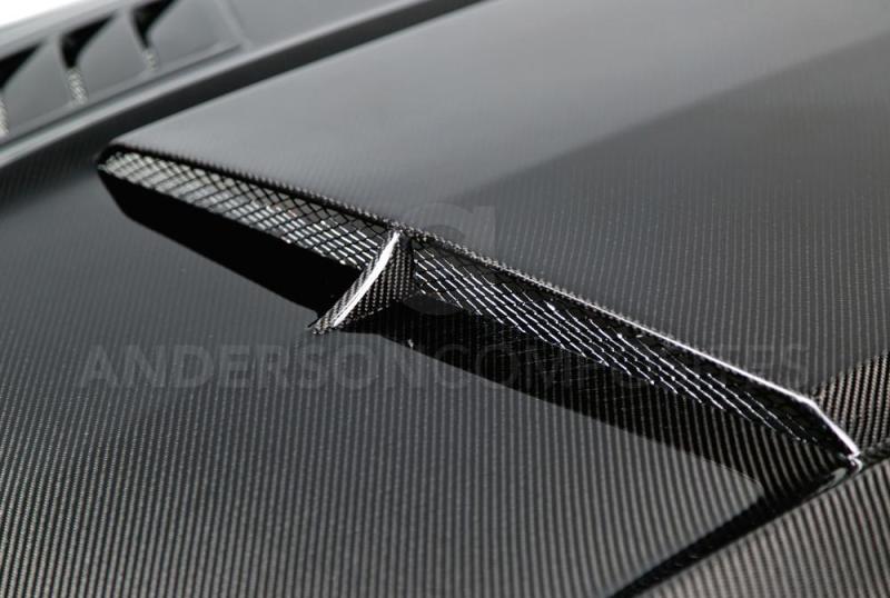 Anderson Composites 15-17 Ford Mustang Ram Air Double Sided Hood AC-HD15FDMU-AB-DS AC-HD15FDMU-AB-DS User 3