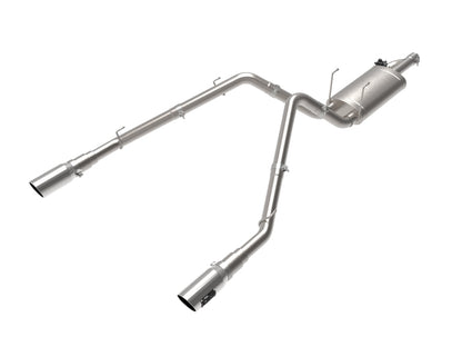 aFe 09-18 Ram 1500 V8 5.7L Hemi Gemini XV 3in 304 SS Cat-Back Exhaust w/ Polished Tips 49-32083-P 49-32083-P Photo - Primary