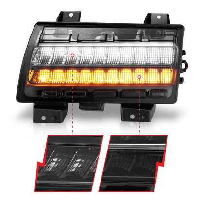 ANZO Wrangler 18-21/Gladiator 20+ LED Side Marker Lights Smoke w Sequential Signal 511088 511088 User 2