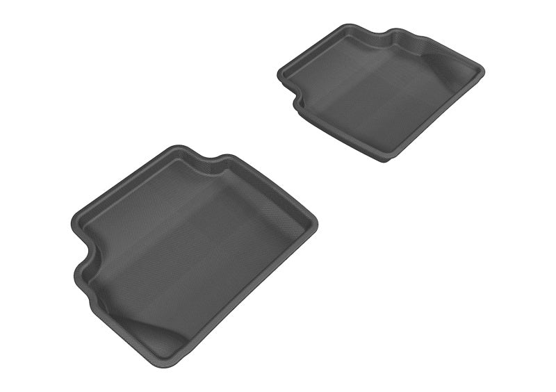 3D MAXpider 2011-2019 Ford Fiesta Kagu 2nd Row Floormats - Black L1FR08021509 L1FR08021509 Photo - Primary