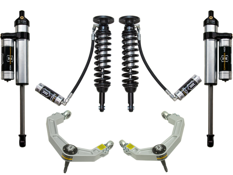 ICON 09-13 Ford F-150 4WD 1.75-2.63in Stage 4 Suspension System w/Billet Uca K93004 K93004 Photo - Primary