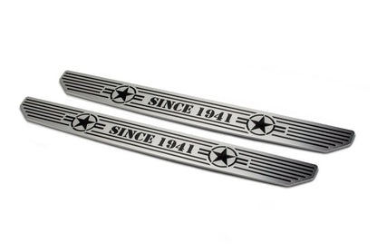 DV8 Offroad 2018-2019 Jeep Gladiator JL Front Sill Plates D-JL-180014-STR2 D-JL-180014-STR2 Photo - Unmounted