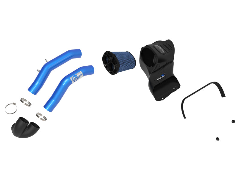 aFe Momentum XP Cold Air Intake System w/ Pro 5R Media Blue 15-19 Ford F-150 V8-5.0L 50-30024RL 50-30024RL Photo - Unmounted