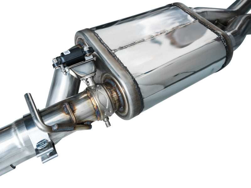 AWE Tuning 22-24 Ford Bronco Raptor 4WD Dual BashGuards Cat-Back SwitchPath Exhaust (No Tips) 3025-31327 3025-31327 Photo - out of package