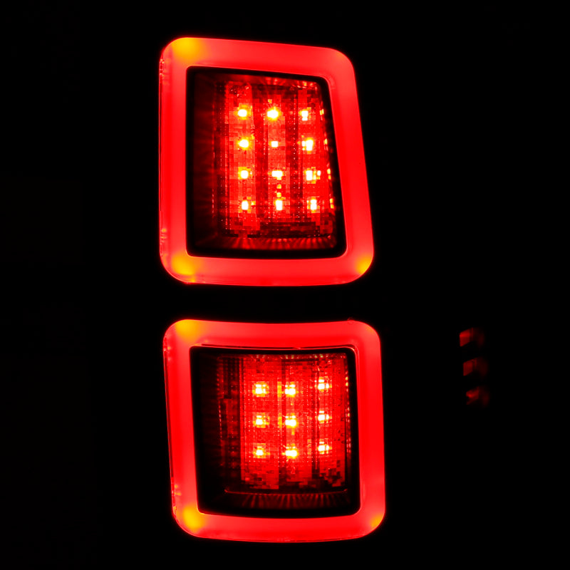 Anzo LED Black 13-17 Dodge Ram 1500/2500/3500 LED Taillights Black 311273 User 2