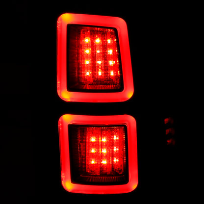 Anzo LED Black 13-17 Dodge Ram 1500/2500/3500 LED Taillights Black 311273 User 2