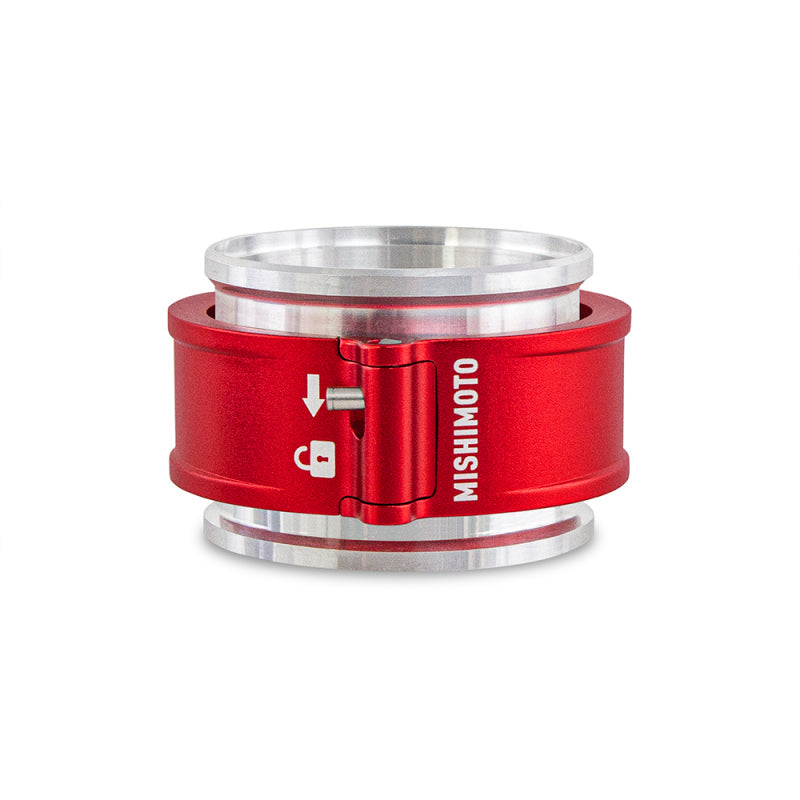 Mishimoto 2.5in Quick Release Clamp Assembly - Red MMCLAMP-QD-25RD MMCLAMP-QD-25RD Photo - Primary
