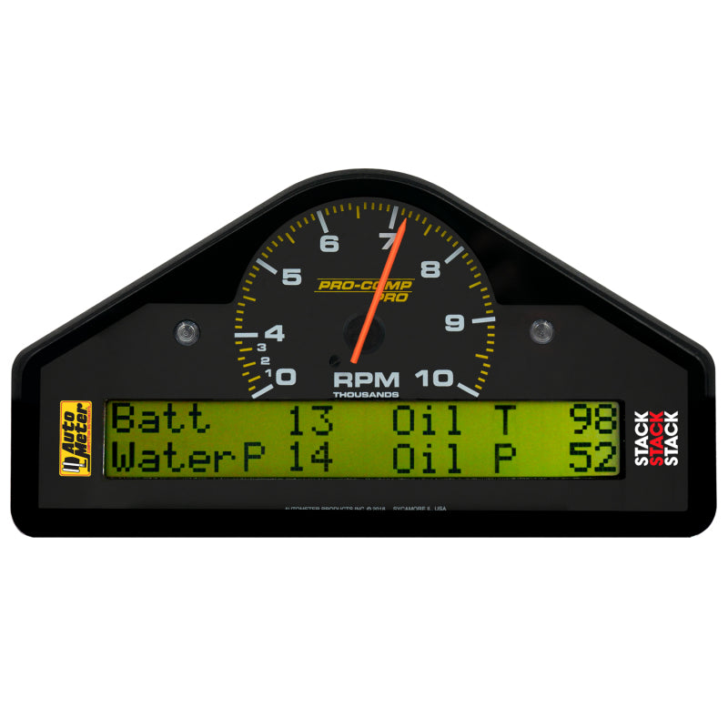 AutoMeter Pro-Comp Race Dash 0-4-10K RPM 7.5x4.0x1.5 ATM6014 6014 Photo - Primary