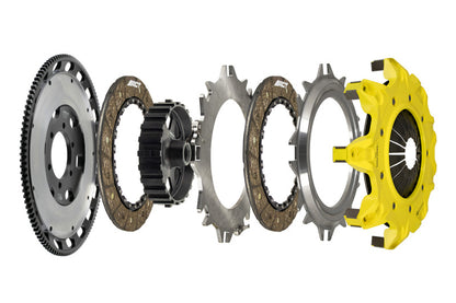 ACT 85-92 Mazda RX-7 FC Push Type Mod-Twin 225 XT Rigid Street Clutch Kit T2S-MZ02 T2S-MZ02 Photo - Primary