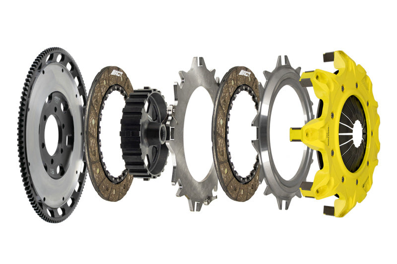 ACT 85-92 Mazda RX-7 FC Push Type Mod-Twin 225 XT Rigid Street Clutch Kit T2S-MZ02 T2S-MZ02 Photo - Primary