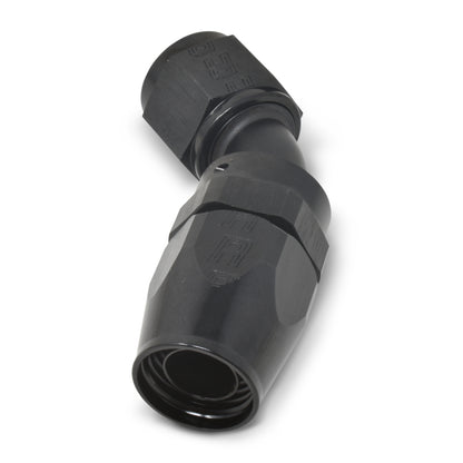 Russell Performance -4 AN Black 45 Degree Full Flow Hose End 610085 610085 Photo - out of package