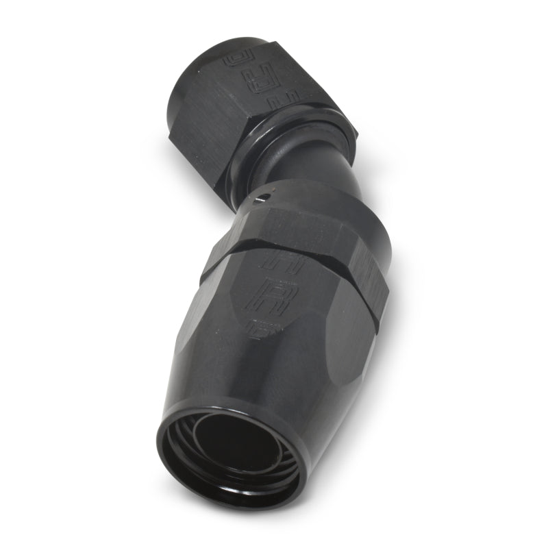 Russell Performance -4 AN Black 45 Degree Full Flow Hose End 610085 610085 Photo - out of package