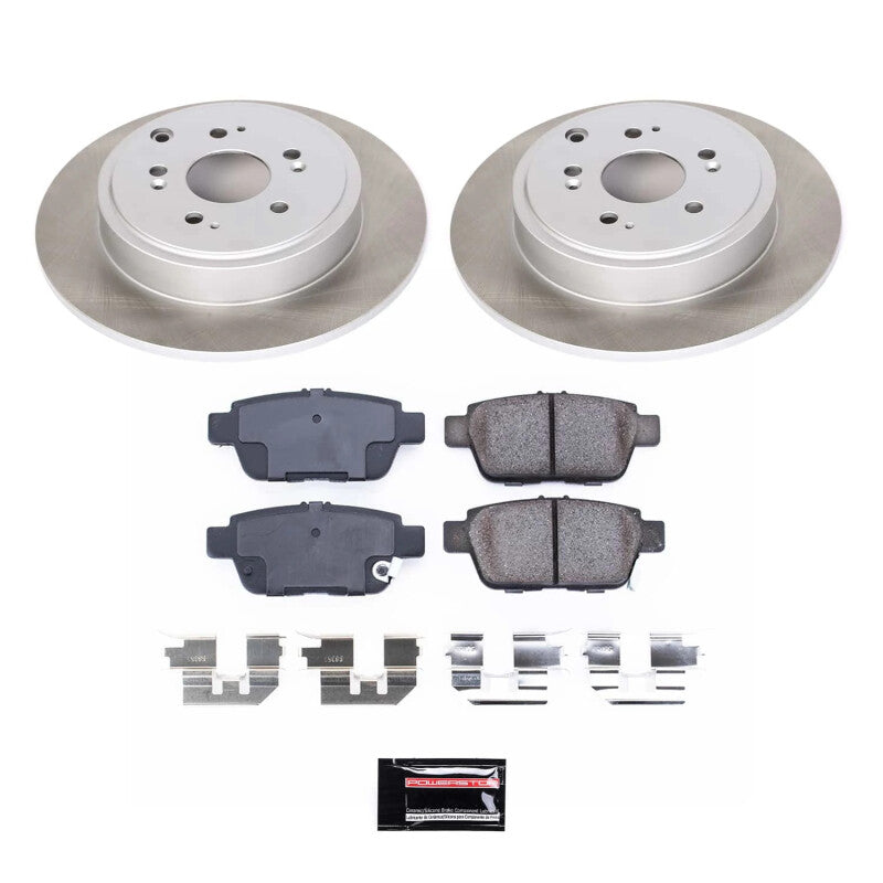 PowerStop Power Stop 06-11 Honda Ridgeline Front Semi-Coated Rotor Kit SC2429 SC2429 Photo - Primary