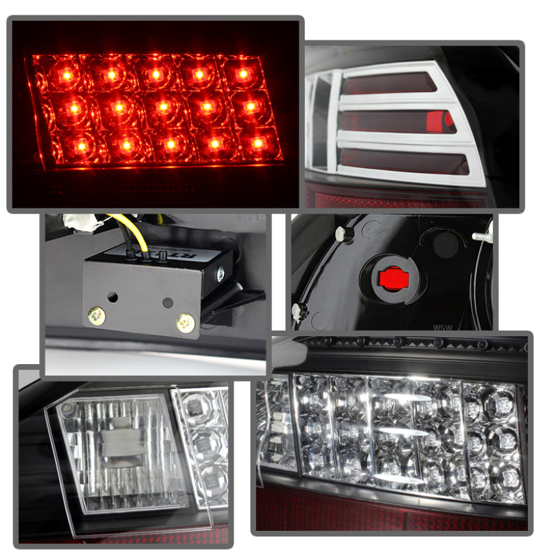 Spyder Pontiac Grand Prix 97-03 LED Tail Lights Black ALT-YD-PGP97-LED-BK 5007148 5007148 User 1