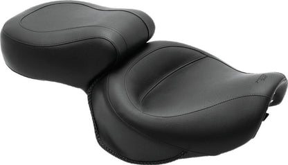 Mustang Motorcycle Mustang 00-08 Honda VT1100 Sabre,97-08 Spirit,87-97 Shadow,95-01 Ace Touring 1PC Seat - Black 75018 75018 Photo - Primary