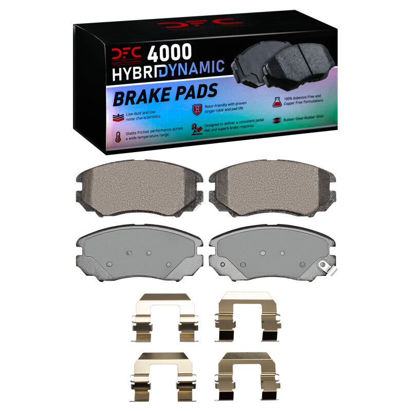 DFC DFC 4000 HybriDynamic Brake Pads Brakes, Rotors & Pads Brake Pads - OE main image