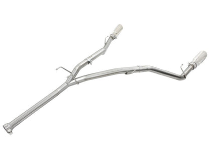 aFe  POWER 49-42041-P Large Bore-HD SS DPF-Back Exhaust System 49-42041-P Photo - Unmounted