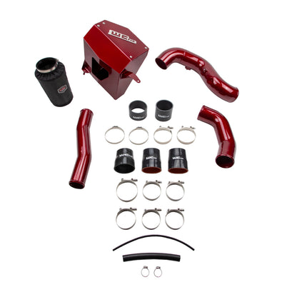 Wehrli 10-12 Cummins 6.7L Stage 2 High Flow Bundle Kit - WCFab Red WCF100419-RED WCF100419-RED Photo - Primary