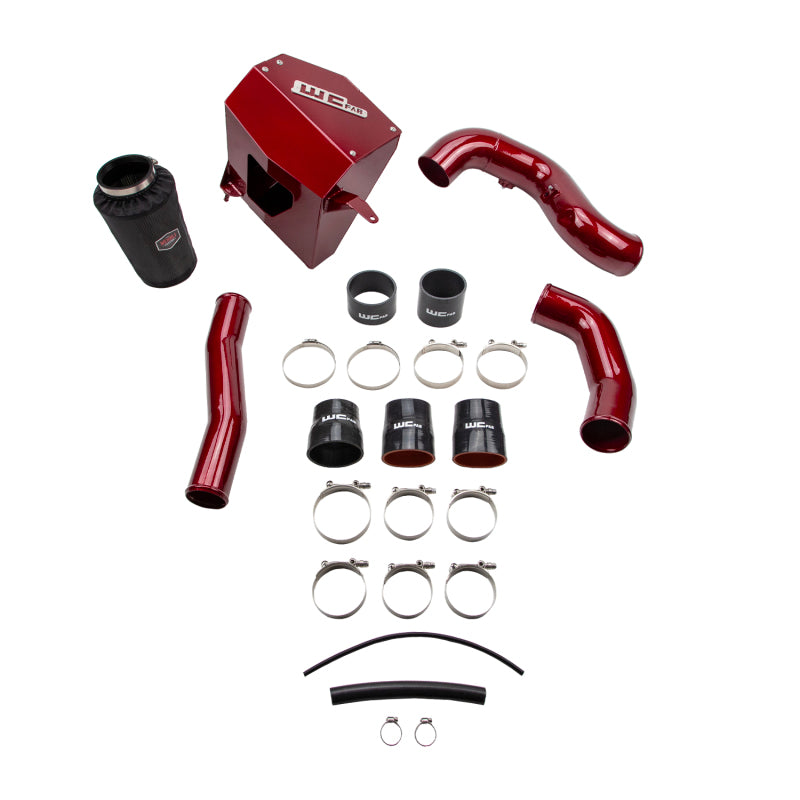 Wehrli 10-12 Cummins 6.7L Stage 2 High Flow Bundle Kit - WCFab Red WCF100419-RED WCF100419-RED Photo - Primary