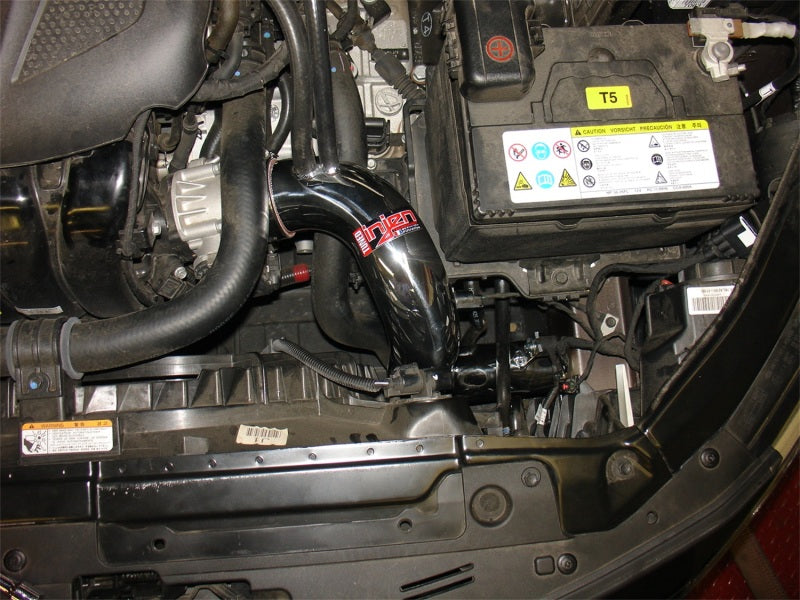 Injen Polished Cold Air Intake 2011-13 Hyundai Sonata/Kia Optima 2.4L SP1331P Photo - Mounted