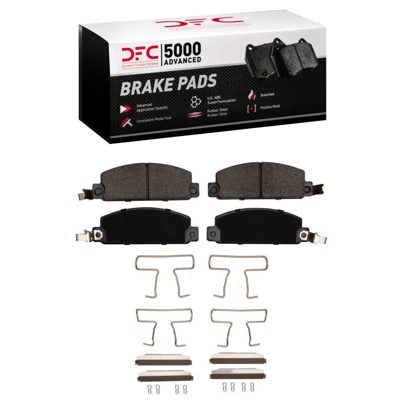 DFC DFC 5000 Advanced Semi Met Brake Pads Brakes, Rotors & Pads Brake Pads - OE main image